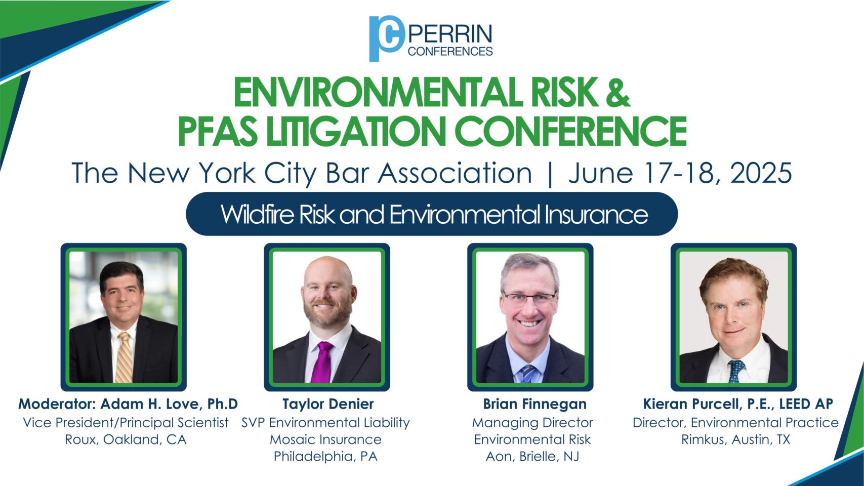 5 Wildfire Risk and Environmental Insurance | Perrin Conferences